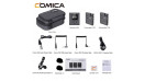Comica Audio BoomX-U U2 Compact 2-Person UHF Wireless Microphone System for Mirrorless/DSLR Cameras (568 to 579 MHz)