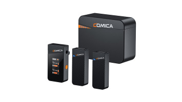 Comica Audio Vimo C3 (черен) - безжичен микрофон тип "брошка" Comica Audio Vimo C3 (черен) - безжичен микрофон тип "брошка"