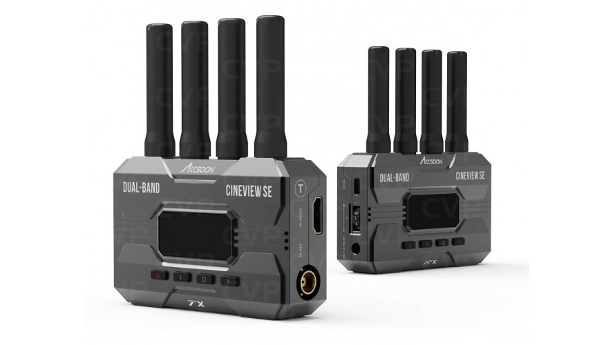 Accsoon CineView SE SDI & HDMI Wireless Video Transmitter & Receiver Kit