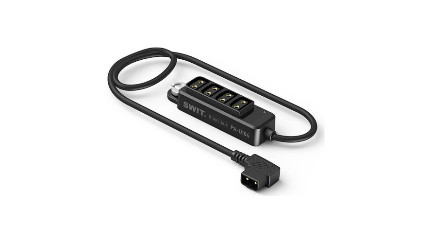 SWIT PA-X4D4 – адаптер 4-pin XLR към 4 × D-tap