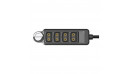 SWIT PA-X4D4 – адаптер 4-pin XLR към 4 × D-tap SWIT PA-X4D4 – адаптер 4-pin XLR към 4 × D-tap