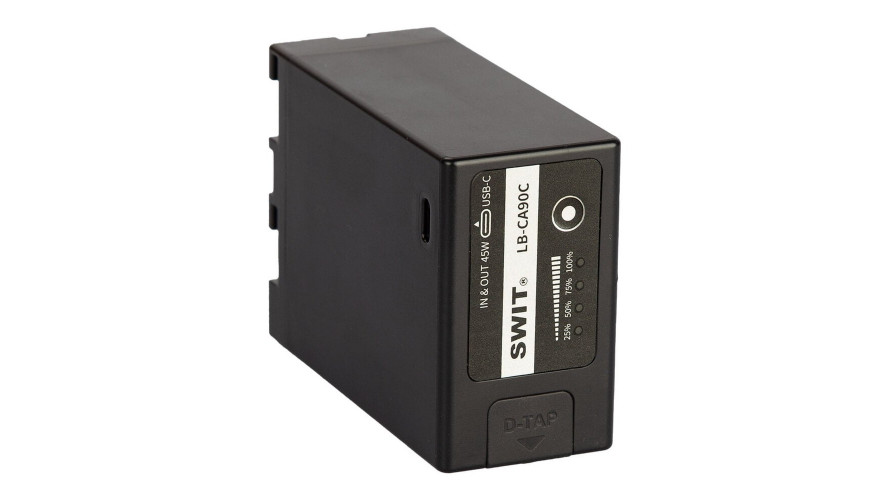 SWIT LB-CA90C – батерия 90 Wh тип Canon BP-A с D-tap и USB-C SWIT LB-CA90C – батерия 90 Wh тип Canon BP-A с D-tap и USB-C