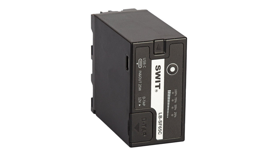 SWIT LB-SF65C – NP-F батерия 65 Wh с 12 V D-tap и USB-C