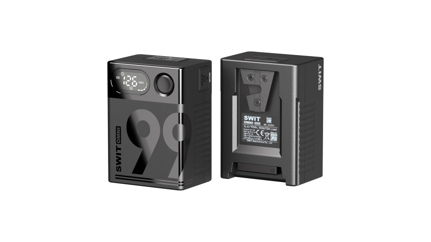 SWIT OMNI-99S – мини V-mount батерия 99 Wh с USB-C и LCD