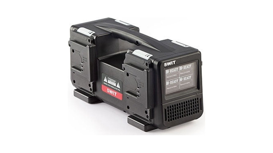 SWIT PC-P461B – 4-канално бързо зарядно за B-mount батерии