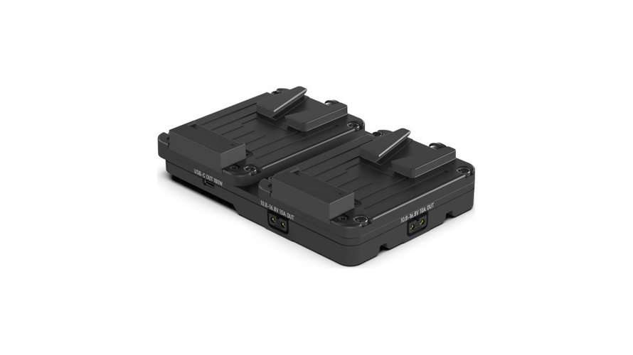 SWIT KA-M20C FlyDuo – hot-swap плоча за 2 V-mount батерии с USB-C