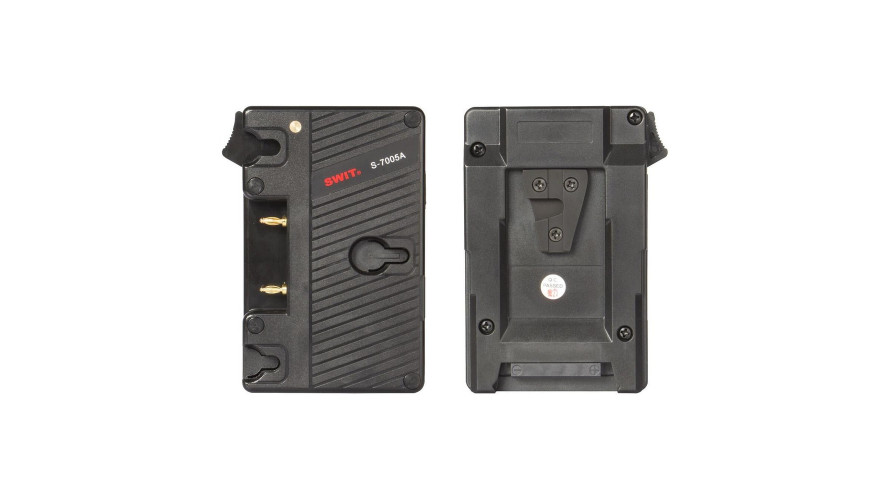 SWIT S-7005A – адаптер V-mount към Gold Mount
