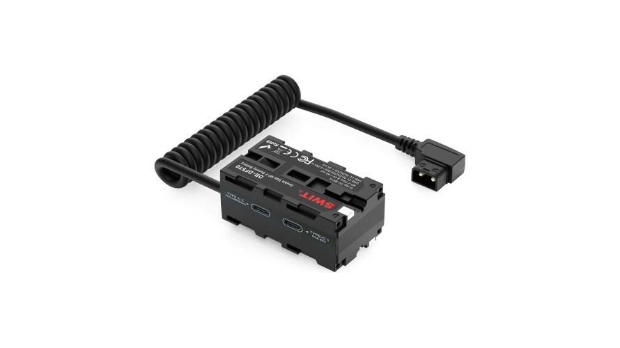 SWIT DB-DF570 – двустранна NP-F фиктивна батерия с USB-C и D-tap SWIT DB-DF570 – двустранна NP-F фиктивна батерия с USB-C и D-tap
