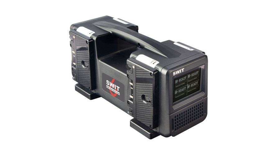 SWIT PC-P461A – 4-канално бързо зарядно за Gold Mount батерии