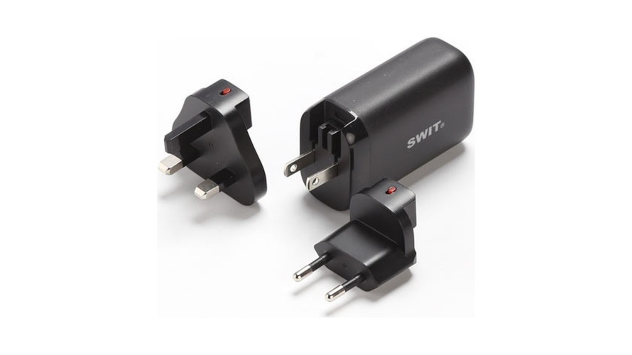 SWIT UC-2065 – GaN зарядно 65 W с 2 × USB-C и USB-A