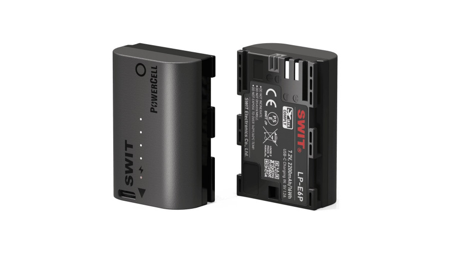 SWIT PowerCell LP-E6P – батерия за фотоапарат с USB-C