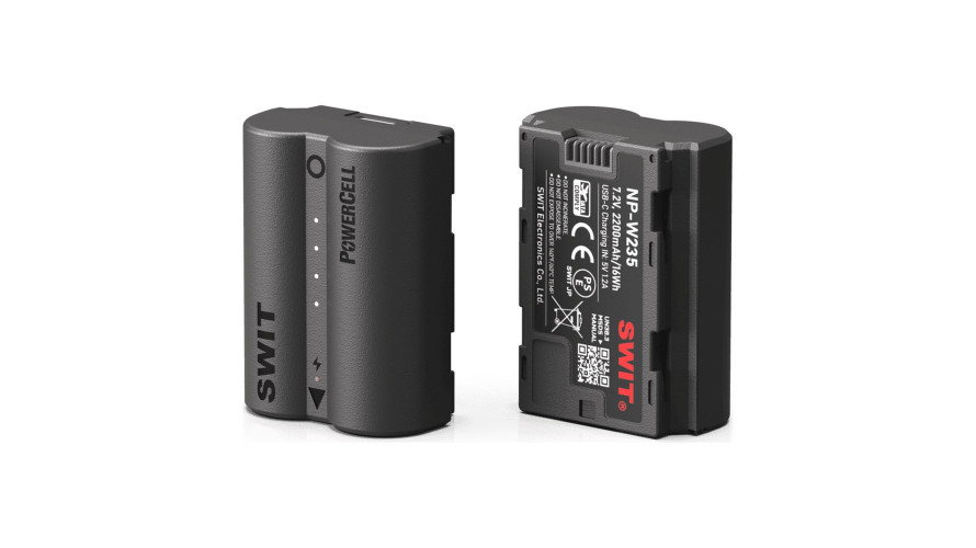 SWIT PowerCell NP-W235 – батерия за фотоапарат с USB-C
