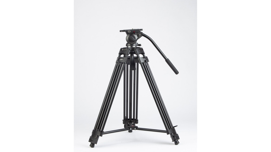 SWIT TOWER100 – алуминиев видео статив с флуидна глава, 10 kg