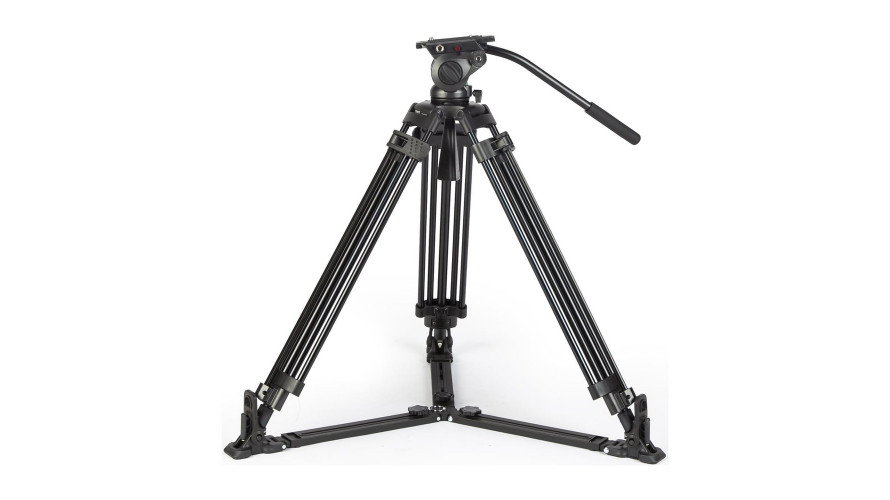 SWIT TOWER150 – алуминиев видео статив с флуидна глава, 15 kg